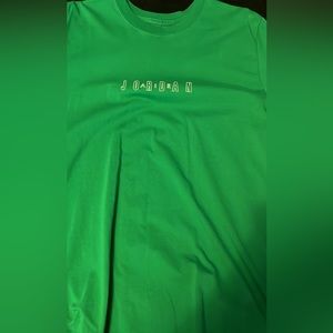 Nike air Jordan green t shirt size XL